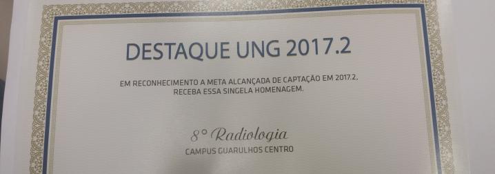 Unidade recebe prêmio de destaque em Radiologia