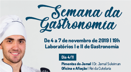 EVENTO - SEMANA DA GASTRONOMIA 2019.2